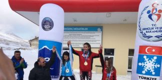 AKUT Sporcuları Snowboard yarışında madalyalar aldı