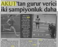 AKUT’tan Gurur Verici 2 Şampiyonluk Daha