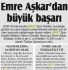 Emre Aşkar’dan Büyük Başarı