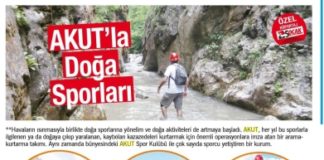AKUT’la Doğa Sporları