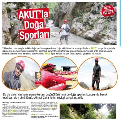 AKUT’la Doğa Sporları