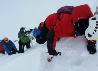 AKUT Gönüllüleri Kış Dağcılığı Eğitiminde