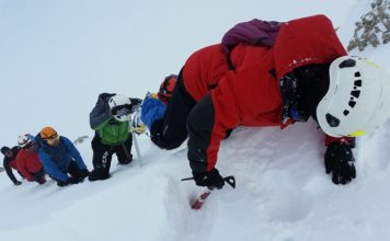 AKUT Gönüllüleri Kış Dağcılığı Eğitiminde