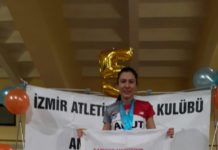Atletizm Branşı Sporcumuz Gülçin Güreşçi Yine Kürsüde!