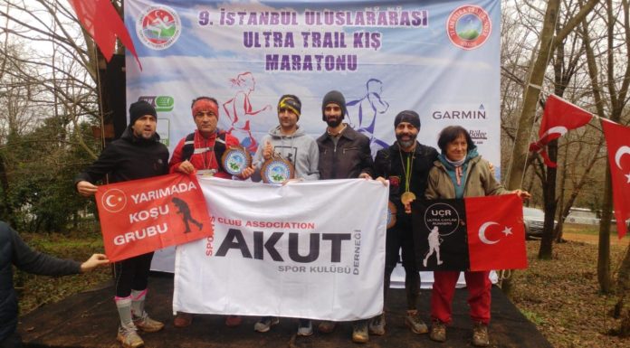 Uluslararası Ultra Trail Kış Maratonu’nda Sporcumuz 3. Oldu