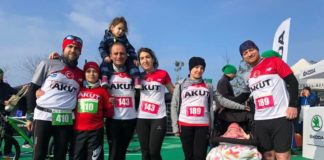 AKUT Atletizm Sporcuları Ailecek Koştu