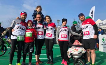 AKUT Atletizm Sporcuları Ailecek Koştu