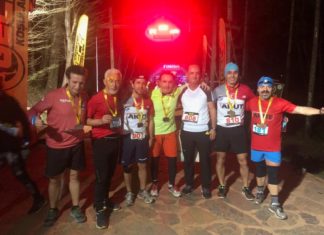 AKUT Sporcuları Uzunetap Gece Koşularında