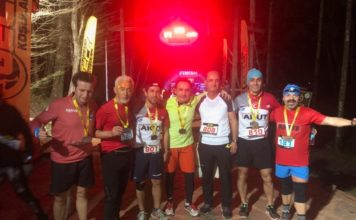 AKUT Sporcuları Uzunetap Gece Koşularında