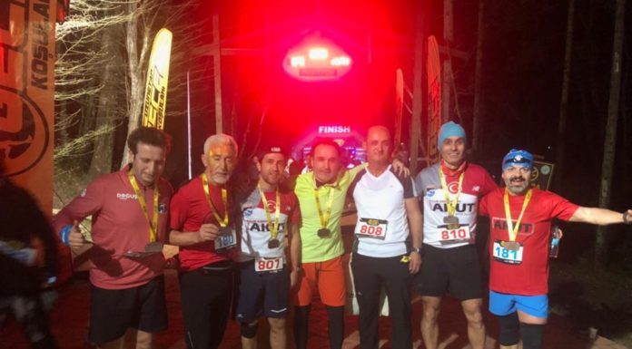 AKUT Sporcuları Uzunetap Gece Koşularında