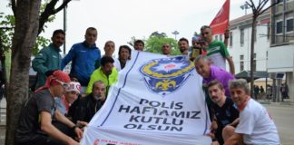 AKUT Spor Kulübü Sporcuları Polisler İçin Koştu