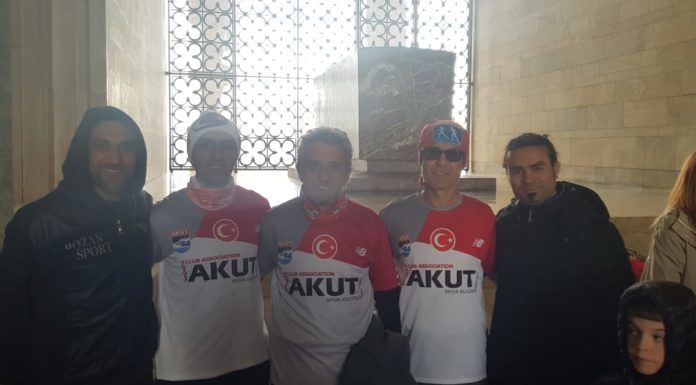 AKUT Sporcuları Atamızın Huzurunda