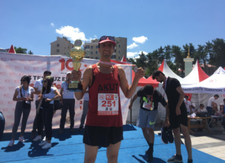AKUT Sporcusu Milli Mücadele Koşusu’nda Kürsüde