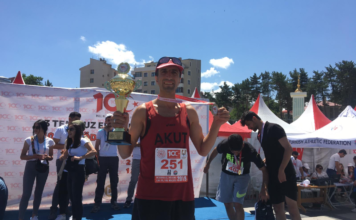 AKUT Sporcusu Milli Mücadele Koşusu’nda Kürsüde