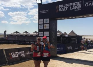 AKUT Sporcuları Tuz Gölü Run Fire Salt Lake Maratonu’nda