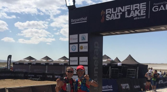 AKUT Sporcuları Tuz Gölü Run Fire Salt Lake Maratonu’nda