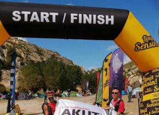 AKUT Sporcuları Afyon Frig Vadisindeki Ultra Maratona Katıldılar