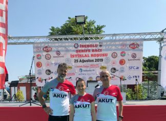 AKUT Sporcuları İnebolu Şerifebaçı İstiklal Koşusu’nda