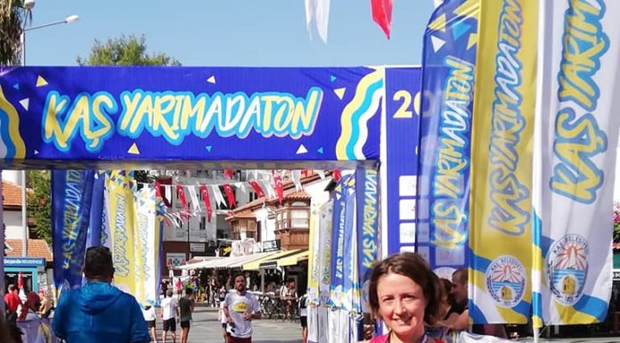 Sporcumuz Antalya Kaş Yarı Maratonu’nda