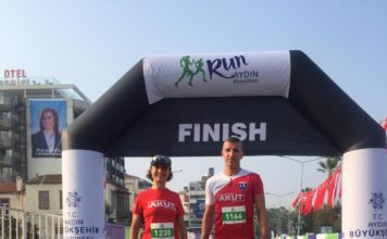 AKUT Sporcuları Aydın Koşusunda