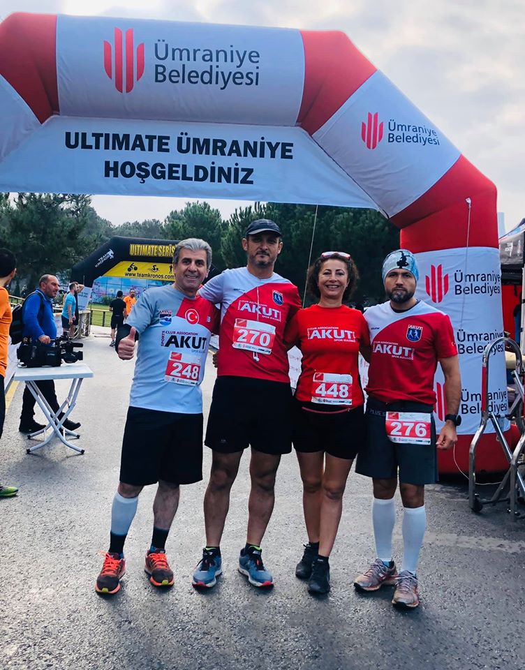 AKUT Sporcuları İstanbul Ümraniye Ultimate Koşusu’nda