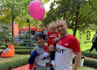 AKUT Sporcuları İstanbul Dudulu’da Atatürk koşusunda