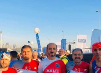 AKUT Sporcuları İstanbul Maratonu’nda