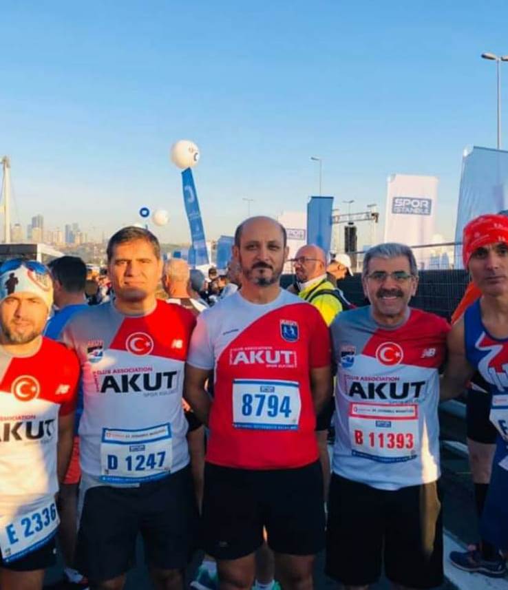 AKUT Sporcuları İstanbul Maratonu’nda