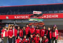 Snowboard Sporcularımızdan 23 Nisan Kutlaması