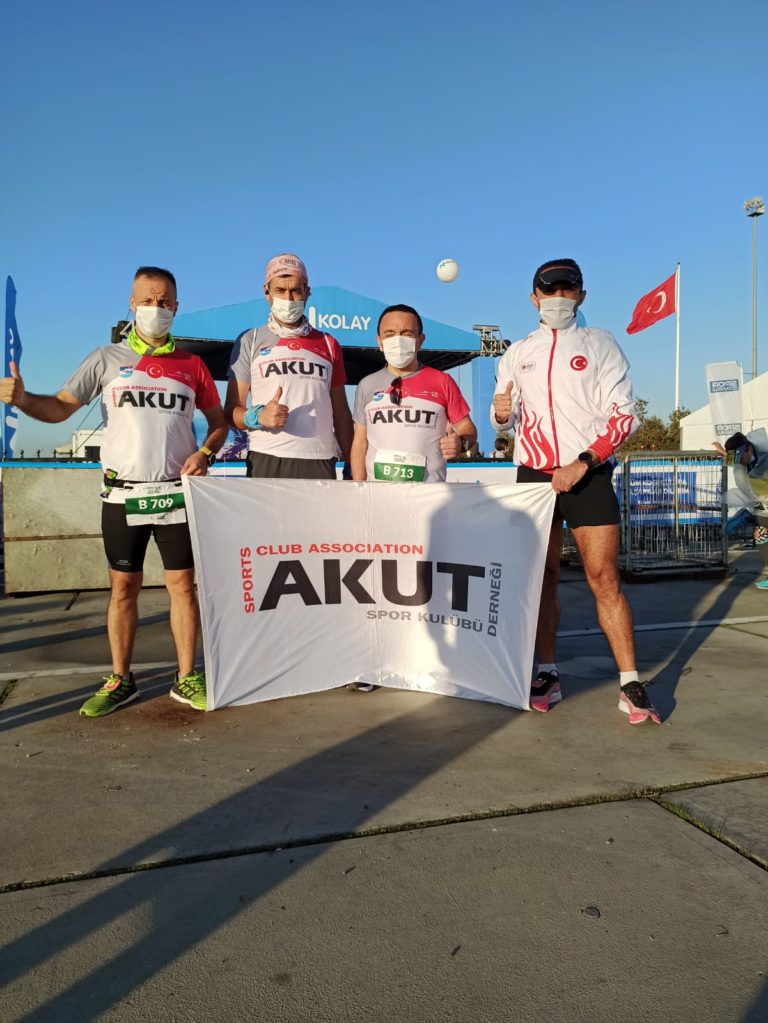 AKUT Spor Sporcuları İstanbul Maratonu’nda