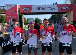 AKUT Atletizm Sporcuları Antalya 16.Runatolia Maratonu’na Katıldılar