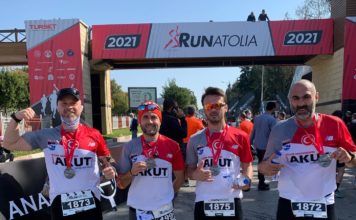 AKUT Atletizm Sporcuları Antalya 16.Runatolia Maratonu’na Katıldılar