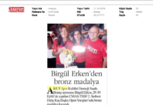 Birgül Erken’den Bronz Madalya