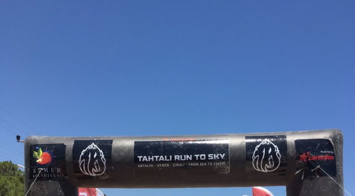 AKUT Sporcusu Tahtalı Run to Sky’da Yarıştı