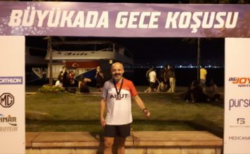 AKUT Spor kulübü Sporcumuz Büyükada Gece Koşunda Dereceye Koştu.