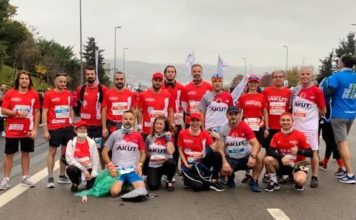 AKUT Sporcuları İstanbul Maratonunda Buluştular