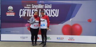 Sporcularımız 14 Şubat Sevgililer Günü Çiftler Koşusu’nda