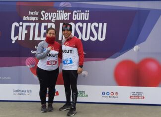 Sporcularımız 14 Şubat Sevgililer Günü Çiftler Koşusu’nda