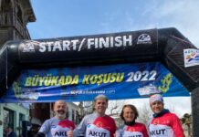 AKUT Spor Kulübü Sporcuları Büyükada’da Koştular