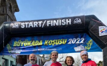 AKUT Spor Kulübü Sporcuları Büyükada’da Koştular