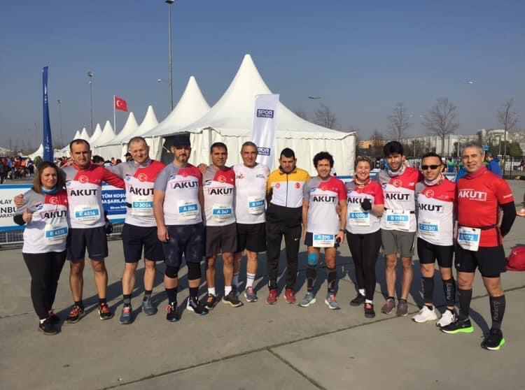 AKUT Spor Kulübü Sporcuları, İstanbul Yarı Maratonu’nda