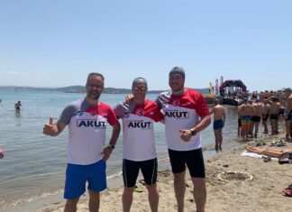 AKUT Spor Kulübü Sporcuları Cunda’da