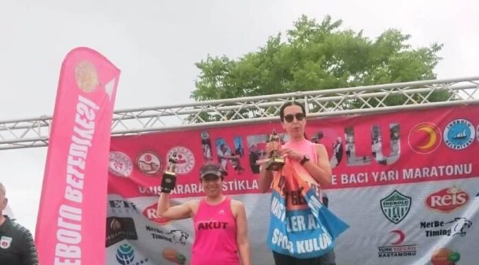 Sporcumuz Cevriye Tunç, Şerife Bacı Yarı Maratonu’nda 2. Oldu!