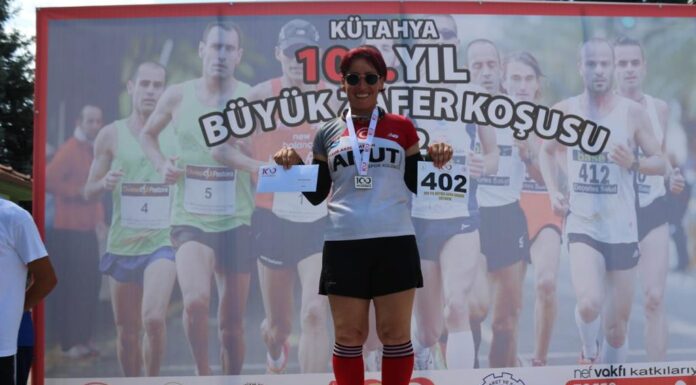 Sporcumuz 100. Yıl Büyük Zafer Koşusunda