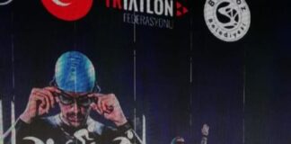 Sporcumuz İbrahim Çöp İstanbul Triatlon’unda