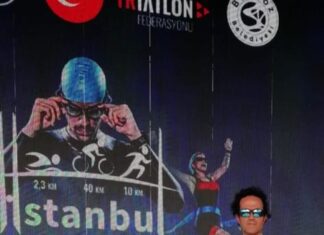 Sporcumuz İbrahim Çöp İstanbul Triatlon’unda
