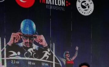 Sporcumuz İbrahim Çöp İstanbul Triatlon’unda