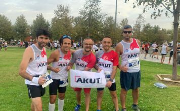 AKUT Spor Kulübü Sporcuları İstanbul Yenikapı’da koştular