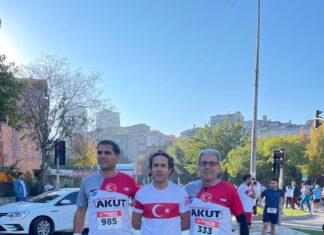 Sporcularımız Cumhuriyet Koşusu’nda