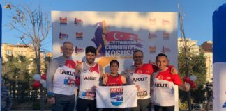 Sporcularımız Zeytinburnu Cumhuriyet Koşusu’nda